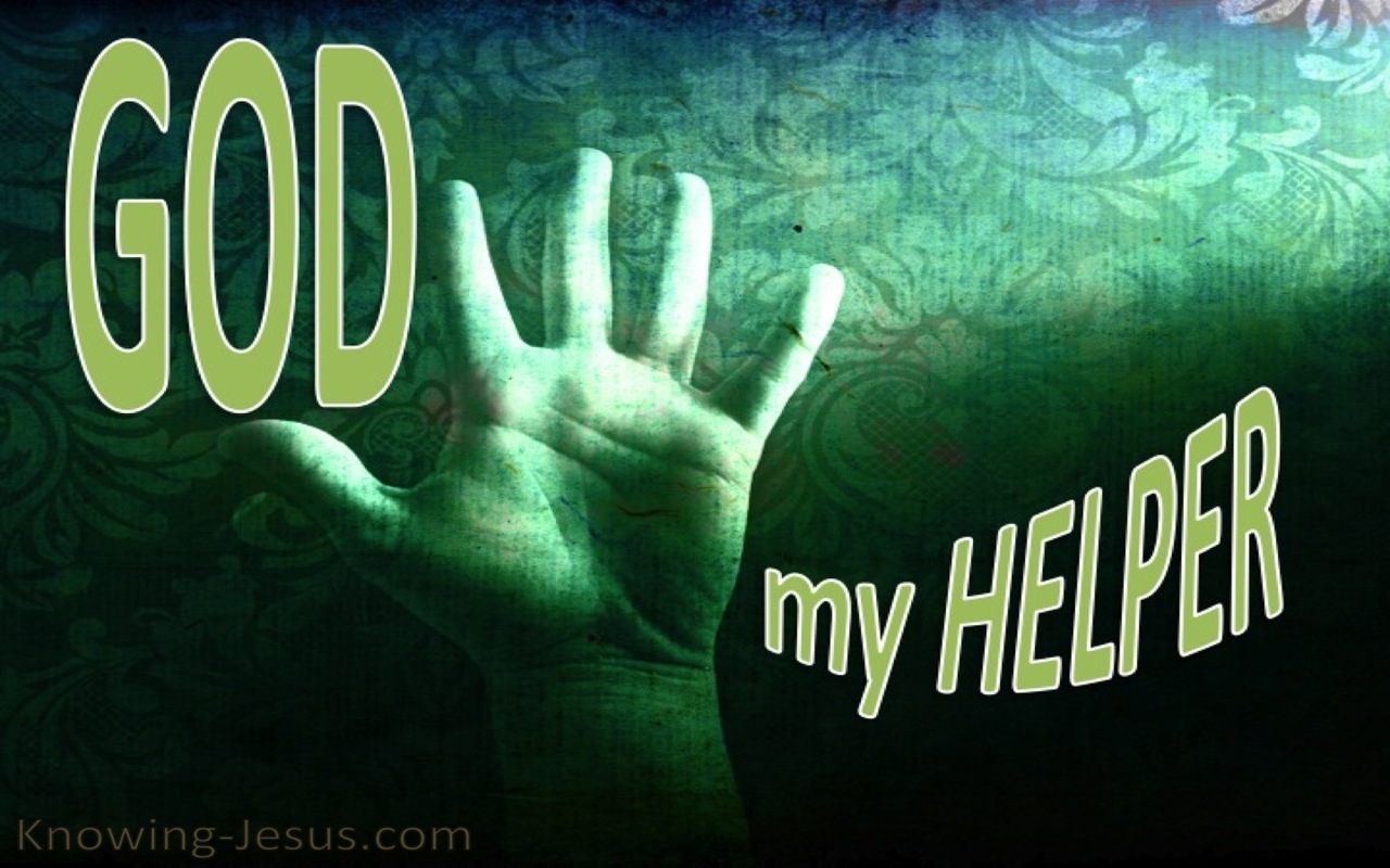 God, My Helper (green)